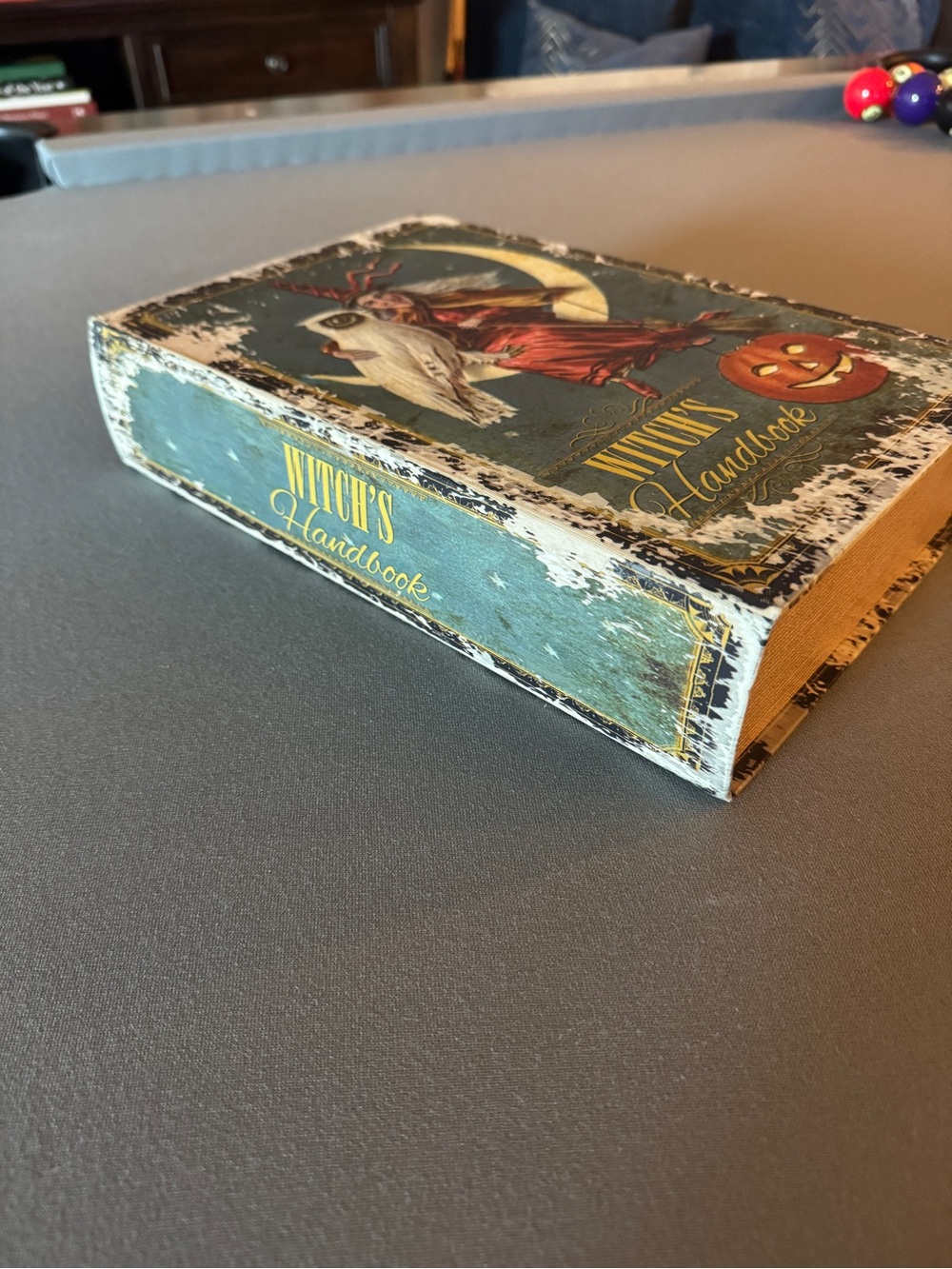 Vintage-Style Halloween Decorative Book - Picture 3 of 5